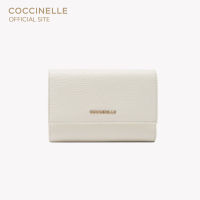 COCCINELLE METALLIC SOFT Wallet 116601 SILK กระเป๋าสตางค์ผู้หญิง