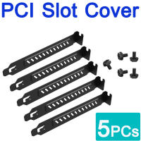 เหล็กปิดช่อง PCI หลัง ATX Case แบบมีช่องระบายอากาศ  ( 5PCs PCI Slot Cover / Dust Filter Blanking Board Ventilation Plate with Screws )