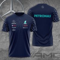 Mens M-pet 3d T-shirt Fashion Short Sleeve Mer-cedes - Amg Petronas F1 2023 New T-shirt