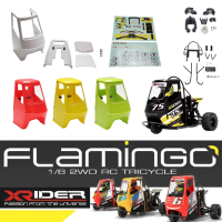 X-Rider Flamingos 18 Body Shell Roll Cage Driver สติกเกอร์สำหรับ X-Rider Flamingos FG8043 FG8023 FG8044 FG8027 Body Parts