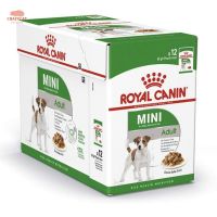 Royal Canin Pouch SHW Mini Adult [85g x 12 ซอง] อาหารเปียกสุนัข ขนาดเล็ก อายุ 1 ปีขึ้นไป