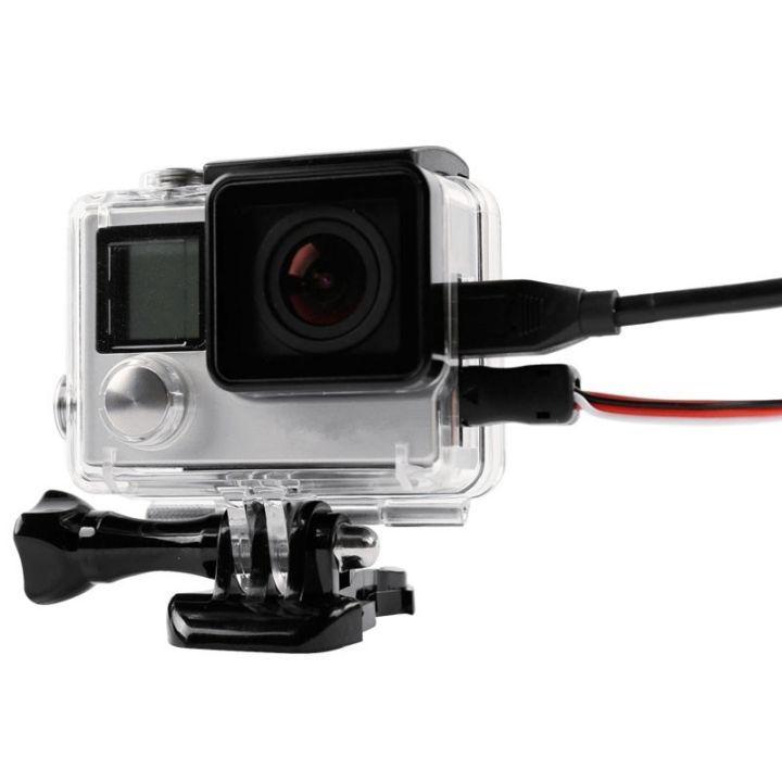 สำหรับเคสป้องกันแบบเปิดด้านข้างของ-gopro-บ้านกล่องสายข้อมูลที่เชื่อมต่อได้สำหรับ-go-pro-ฮีโร่4-3ฝาครอบกล้องแอคชั่นแคมเมราชุดอุปกรณ์