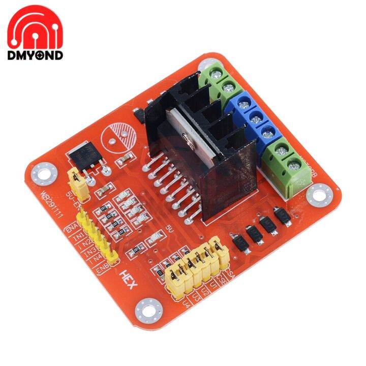 L298N DC Modul Driver Motor Papan UNTUK ARDUINO PIC AVR Dual H-bridge ...