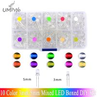 【CW】 3mm 5mm Diode Assorted F3 Emitting led lights Diodes