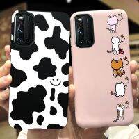 เคสสำหรับ Vivo V19เนื้อนิ่มเนื้อด้านซิลิโคนแฟชั่นลายการ์ตูนปก2023วาดวัวสำหรับ VivoV19