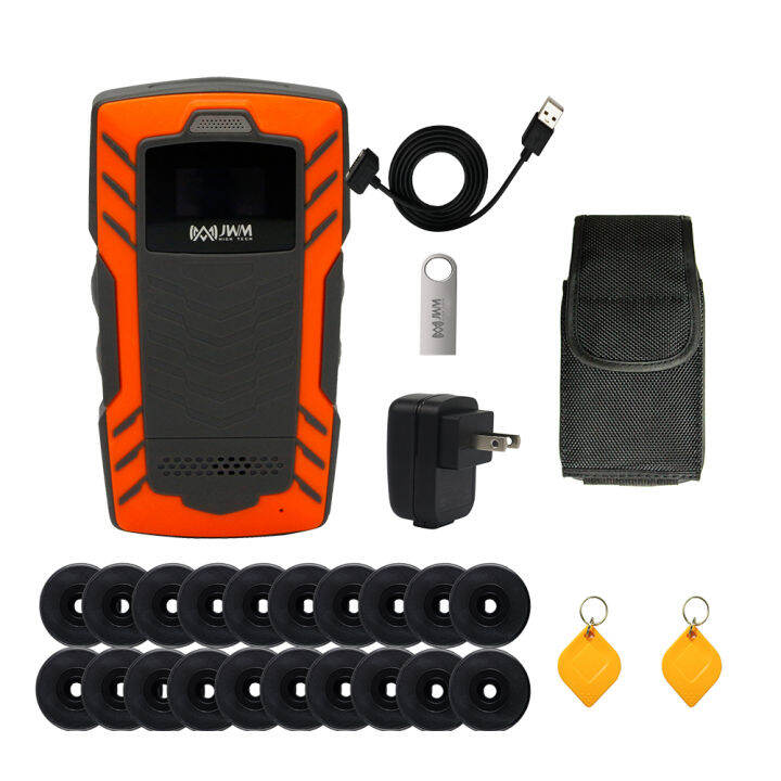 JWM Guard Tour Patrol System With Phone Call, Patrol Track Wand Reader ...