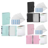 Budget Binder, Budget Planner A6, Money Organiser, Money Saving Folder, Money Book with Films, 6 Holes Binder Notebook