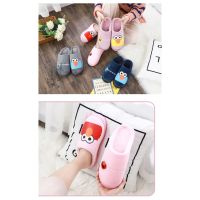 ✨READY STOCK✨WANNA Womens Mens Couples Warm Cartoon Sesame Street Non-slip Floor Home Slippers Indoor Shoes