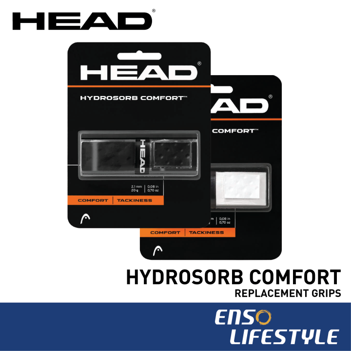 HEAD Tennis Replacement Grip Hydrosorb Comfort Series [Enso Lifestyle