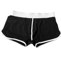 【YF】△  Men Boxers Panties Comfy Trunks Size Loose Man U Convex Underwear Shorts Underpants BoxerShorts Cuecas