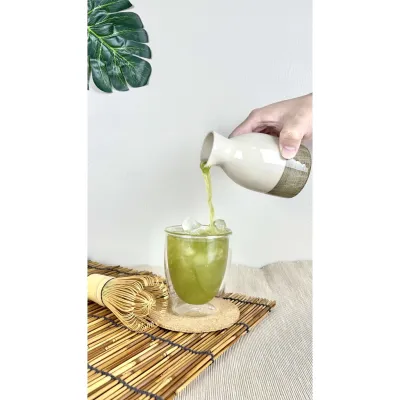โปรโมชั่น!! สั่ง10ขวด ฟรี1ขวด 🍵ชาเขียวญี่ปุ่น Matcha Green Tea (แบบใส) ไม่ปรุงแต่รส สี