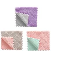 【CW】 Soft 27x16cm for Baby Infant Newborn Washcloth Face Blanket Super Absorbent Cleaning Rag