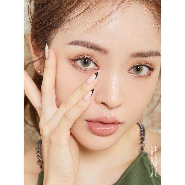 olens-russian-smoky-คอนแทคเลนส์เกาหลี-รายวัน-รุ่นใหม่-สีolive