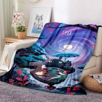 Animation Movie My Neighbor Totoro Blanket Sofa Office Nap Air Conditioning Warm Soft Customizable B2