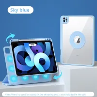 Casing Tablet ไอแพดแม่เหล็กสำหรับ Air3 11 8th 9 5 9th 7th 6 Mini Pro Generation 12 4 10th