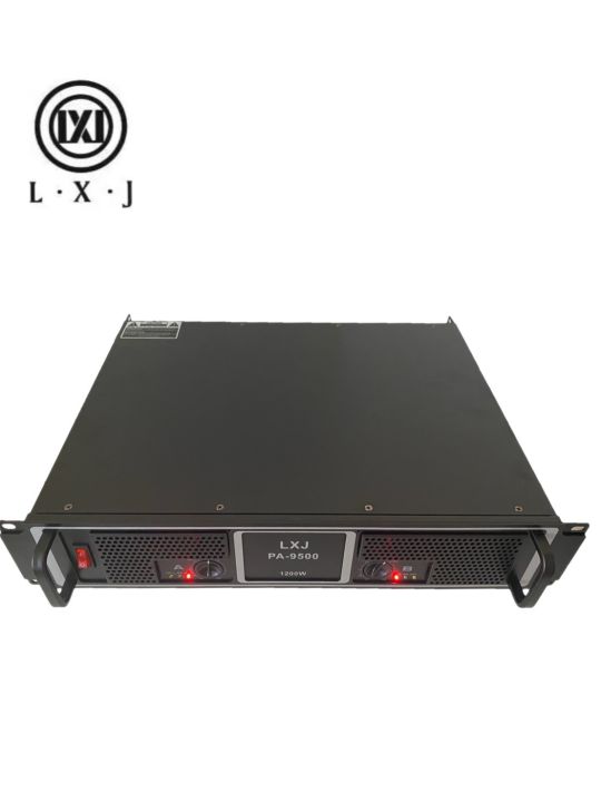 lxj-เพาเวอร์แอมป์-1200w-rmsprofessional-poweramplifier1200w-rms-ยี่ห้อ-lxj-รุ่น-pa-9500สีดำ-ส่งไว-เก็บเงินปลายทางได้