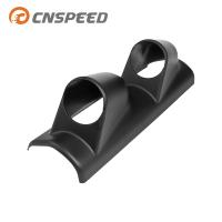 Cnspeed ฝักมาตรวัด2 "52มม. สีดำเสาฝัก2หลุมมาตรวัดความเร็วรถยนต์ที่ยึดสำหรับด้านคนขับซ้าย/Yc100579วัดเสา