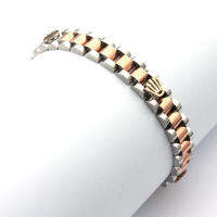 NEW Speedometer Bracelets &amp; Bangles Crown Stainless Steel Cuff Chain Link Bezel Pulseiras Bijoux