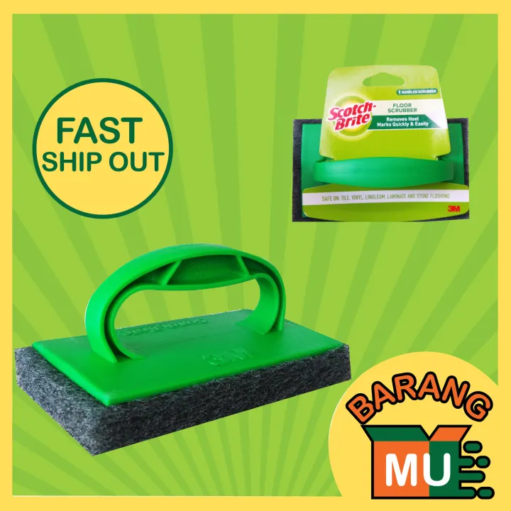 3M Scotch Brite 7722 Floor Scrubber Tile Vinyl Linoleum Laminates Stone Brush 3M™ ScotchBrite