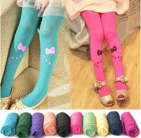 สาว Tights แมวพิมพ์เด็กเด็ก Pantyhose ผ้ากำมะหยี่ Princess Party Dance Tights สาวถุงน่อง3-7T Tights ฤดูใบไม้ผลิ Summer