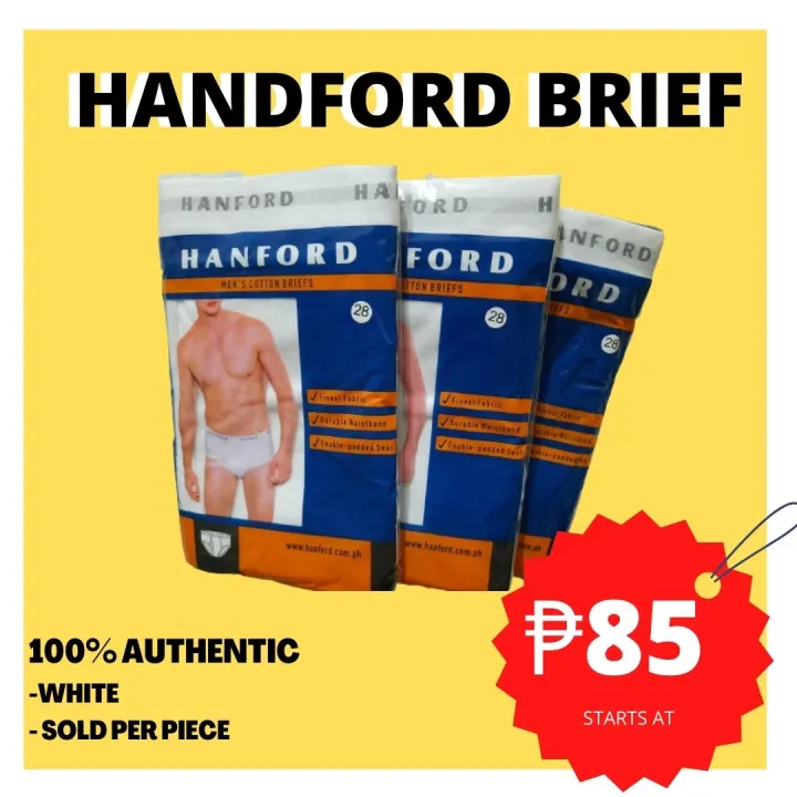 HANFORD BRIEF WHITE (28-36 | Lazada PH