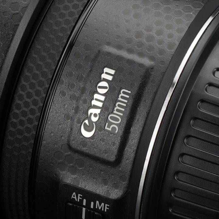 สติกเกอร์ติดเลนส์กล้องถ่ายรูปสำหรับ-canon-ef-50มม-f1-8-stm-กันรอยขีดข่วนที่คลุมผิวฟิล์มป้องกัน