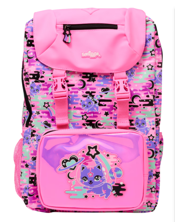 Smiggle Cat Away Foldover Backpack for kids Lazada PH