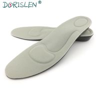DORISLEN 2.5cm Invisible PU Height Increase Insole With Arch Support Design Taller Pads For Men Women