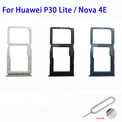 สำหรับ Huawei P30 Lite / Nova 4E SD ที่ใส่ไมโครเอสดีนาโนซิมการ์ดที่ใส่ซิมส่วนหนึ่ง