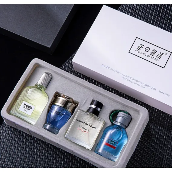 New Men's Perfume Set Explosive Flower and Fruity Longlasting Eau De