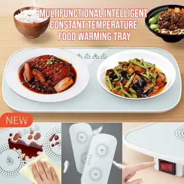 220v Hot Plate Food Warmer smart food insulation board food heating  thermostatic multifunction warm dish board insulation table