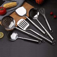 Household kitchen set cooking tools shovel spoon full of