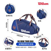 2023 ™✗✈ Wilson tennis bag 2022 French Open series handbag mini mini handbag