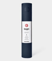 Manduka เสื่อโยคะ manduka รุ่น begin yoga mat 5mm - Navy (68")