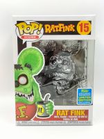 SDCC 2019 Funko Pop Ad Icons - Rat Fink [Chrome สีดำ] #15