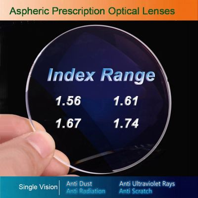 Vision Optical Glasses Prescription Lenses for Myopia/Hyperopia/Presbyopia Eyeglasses CR-39 Resin With