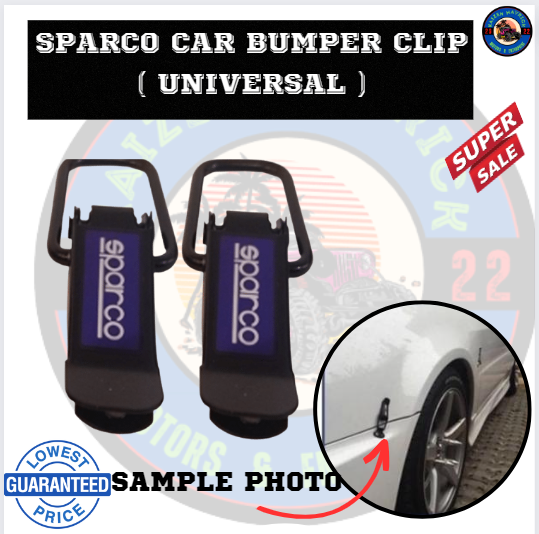 FOR PRADO Best Seller ORIGINAL 2pcs Small Size Sparco Car Bumper Clip