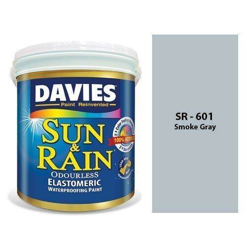 Davies Sun & Rain Elastomeric Paint SR-601 Smoke Gray | Lazada PH