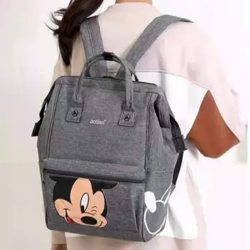 Anello Mickey Mouse Canvas Crossbody Handheld Tote Shoulder Bag Casual Bag