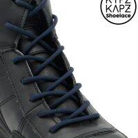 Kipzkapz ROUND SHOELACE เชือกผูกรองเท้า 4 มม. - RS69 สีกรมท่า - 90 ซม. 115 ซม. 140 ซม. 160 ซม.