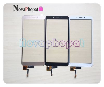 Novaphopat เซ็นเซอร์สีดำ/ขาว/ทองสำหรับการเปลี่ยนแผงแก้วดิจิตอลหน้าจอสัมผัส Xiaomi Redmi 6/6A; 5ชิ้น/ล็อต