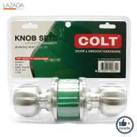 ลูกบิดห้องทั่วไปหัวกลมสเตนเลส 304 COLT รุ่น 8327-302 ขนาด 65 มม. สีสเตนเลส ( ( รับประกันคุณภาพ ) )