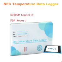 NFC Temperature Data Logger Disposable Single Use PDF Report Temperature Recorder NFC K2 Temperature Record Instrument