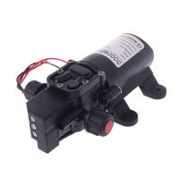 【❉HOT SALE❉】 yinren060 Dc 12V 130psi 6l/Min น้ำแรงดันสูงไดอะแฟรมปั๊มน้ำชนิดดูดน้ำเอง70W