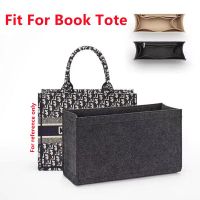 HOT★สำหรับหนังสือ Tote Felt ผ้าใส่ Speedy กระเป๋าแต่งหน้ากระเป๋าถือ Organizer Travel ภายในกระเป๋ากระเป๋าเครื่องสำอาง