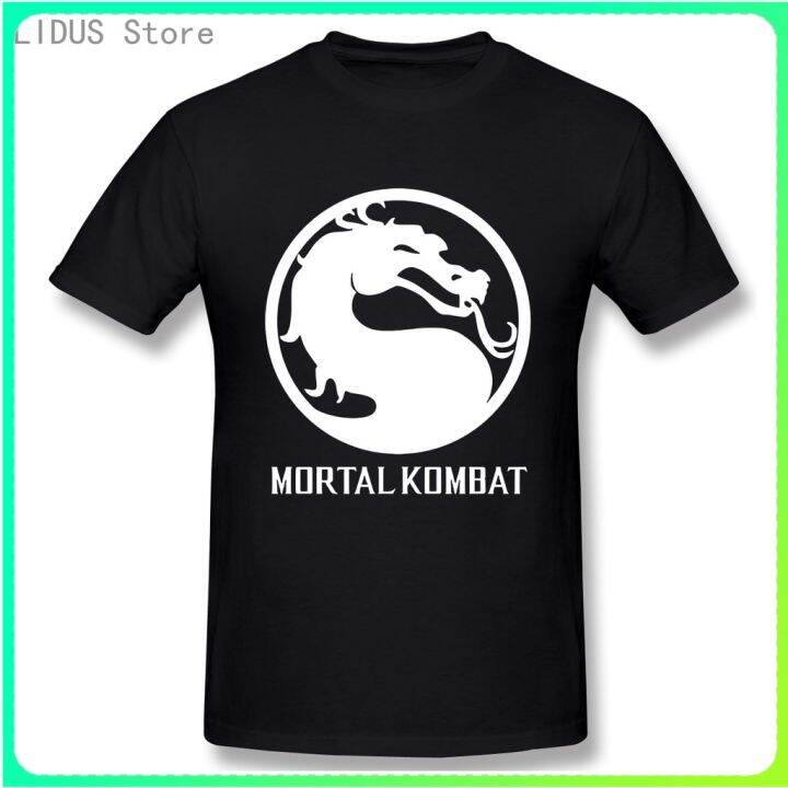 เสื้อยืดแขนสั้นลําลอง-คอกลม-ผ้าฝ้าย-พิมพ์ลาย-mortal-kombat-แฟชั่นฤดูร้อน-สําหรับผู้ชาย-2022-ba7h