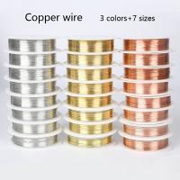 1-axis pure copper wire diameter 0.2 0.3 0.4 0.5 0.6 0.7 0.8 1.0mm manual DIY connection copper wire