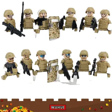 Lego modern military online minifigures