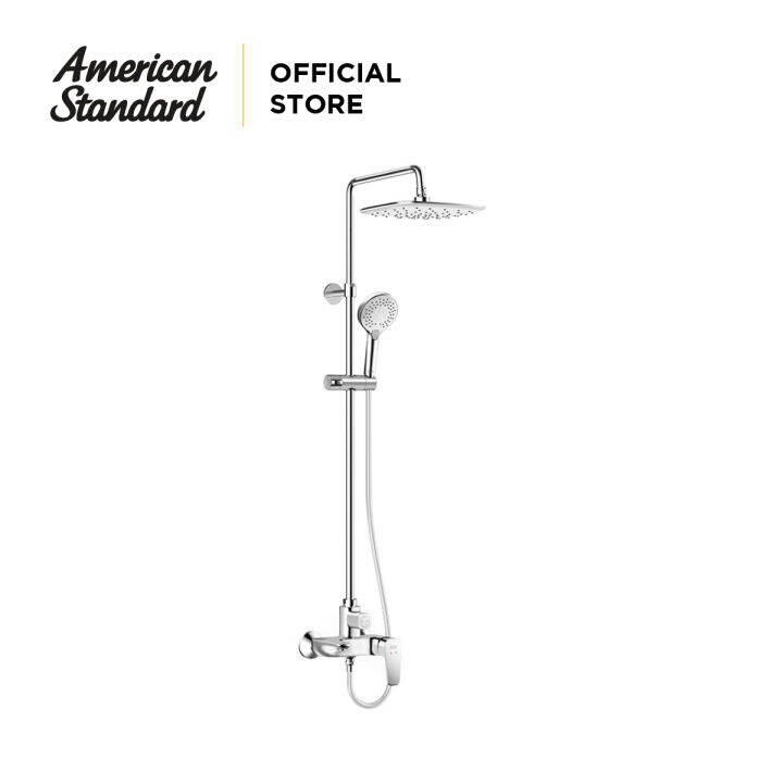 American Standard Signature Rainshower System With Exposed Bath