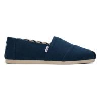 TOMS รองเท้าลำลองผู้ชาย สลิปออน รุ่น Alpargata Dark Indigo Heritage Canvas (CB) รองเท้าลิขสิทธิ์แท้